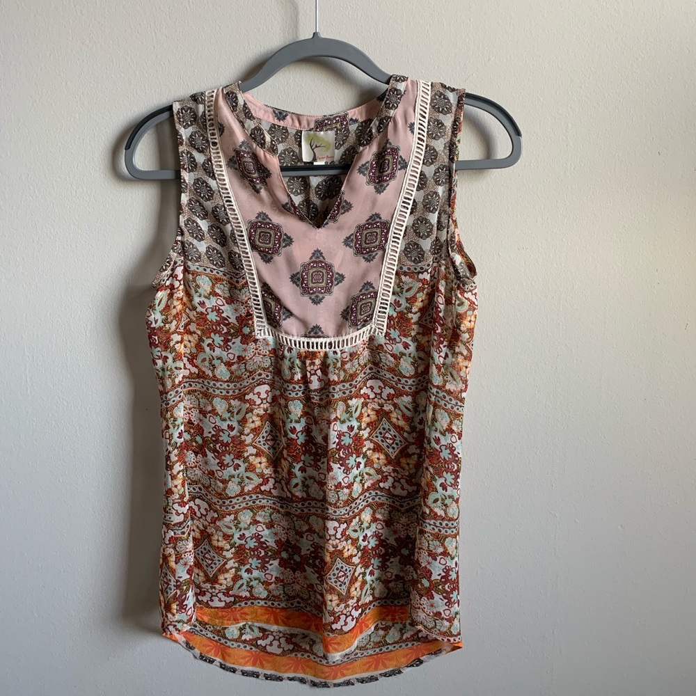 Lightweight Boho Tank Top
